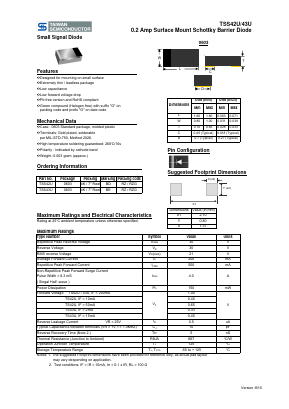 TSS42U Datasheet PDF TSC Corporation