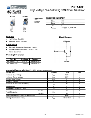 TSC148DCZ Datasheet PDF TSC Corporation