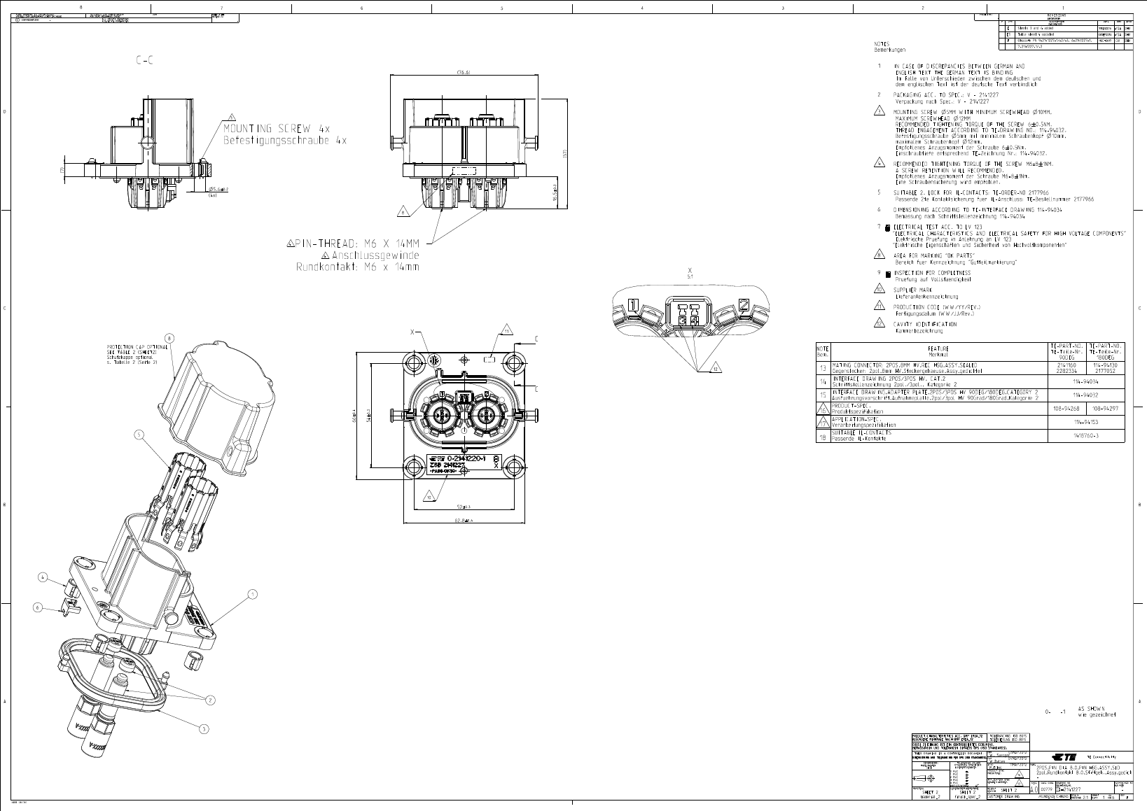 9-2141227-1 Datasheet PDF TE Connectivity