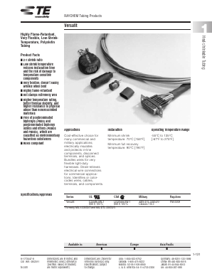 VERSAFIT-1 Datasheet PDF TE Connectivity