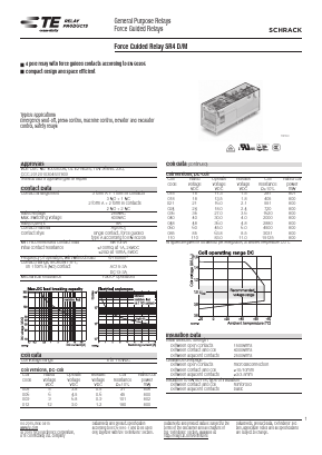 SR4M4024 Datasheet PDF TE Connectivity