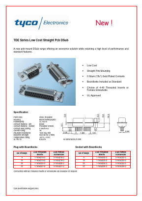 1-1634224-2 Datasheet PDF TE Connectivity