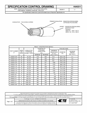 44A0311-22-2-US Datasheet PDF TE Connectivity