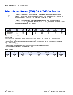 P0080SAMC Datasheet PDF Teccor Electronics