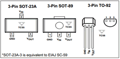 TC55RP1402EMBRT Datasheet PDF TelCom Semiconductor Inc => Microchip