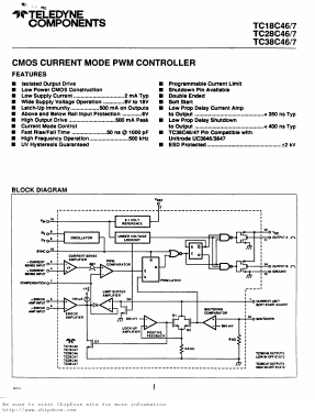 TC28C46EPE Datasheet PDF TelCom Semiconductor Inc => Microchip