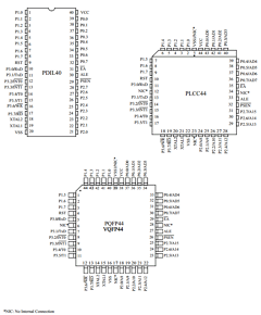 TS80C31X2-LCER Datasheet PDF Temic Semiconductors
