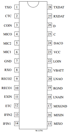 U3500BM-BFL Datasheet PDF Temic Semiconductors