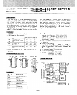 TC511002P Datasheet PDF Toshiba