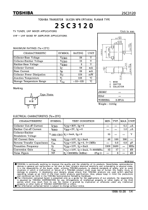 SC3120 Datasheet PDF Toshiba