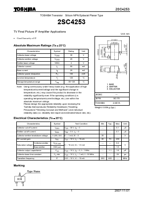 C4253 Datasheet PDF Toshiba