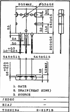 2SK539 Datasheet PDF Toshiba