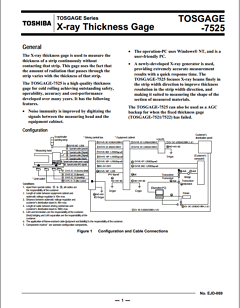 7525 Datasheet PDF Toshiba