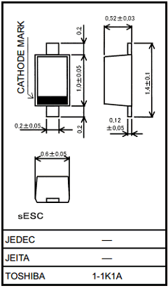 DF2S5.6S Datasheet PDF Toshiba