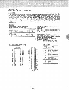 TC511664BJ-10 Datasheet PDF Toshiba