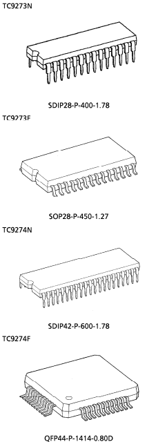 TC9273F Datasheet PDF Toshiba