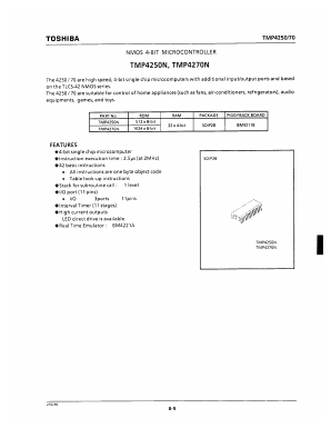 TMP4250 Datasheet PDF Toshiba