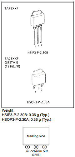 TA7812F Datasheet PDF Toshiba