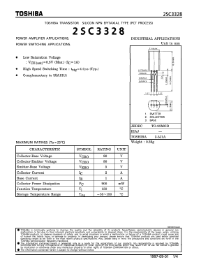 2SC3328-O_97 Datasheet PDF Toshiba