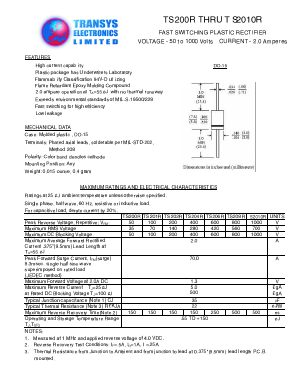 TS200R Datasheet PDF Transys Electronics Limited