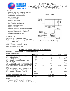 SL23 Datasheet PDF Transys Electronics
