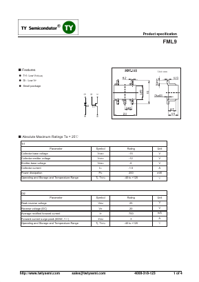 FML9 Datasheet PDF TY Semiconductor