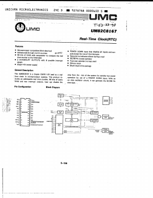 UM82C8167 Datasheet PDF UMC Corporation