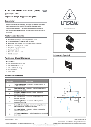 P1500DM Datasheet PDF UN Semiconducctor INC