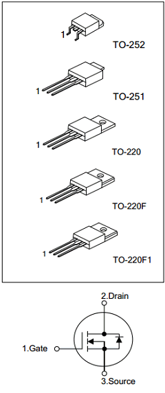 5N60G-B-TA3-R Datasheet PDF Unisonic Technologies
