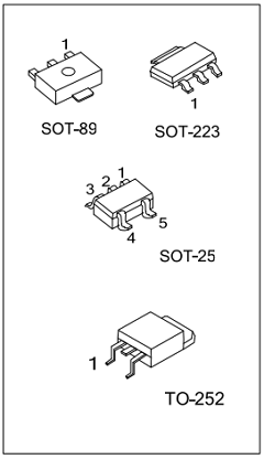 LR1108G-50-AF5-R Datasheet PDF Unisonic Technologies