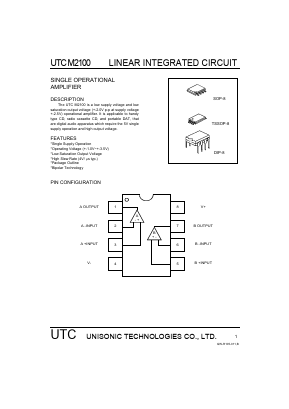 M2100 Datasheet PDF Unisonic Technologies