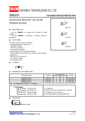 SMA12VG-CC2-R Datasheet PDF Unisonic Technologies