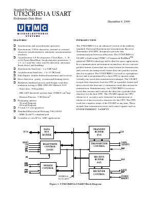 UT82CRH51A Datasheet PDF Aeroflex UTMC
