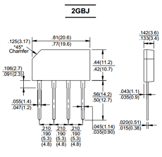GBJ2005 Datasheet PDF Unspecified