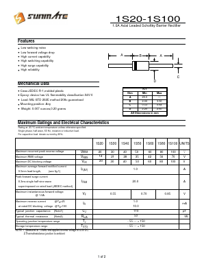 1S20 Datasheet PDF Unspecified2