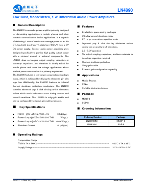 LN4890 Datasheet PDF Unspecified2