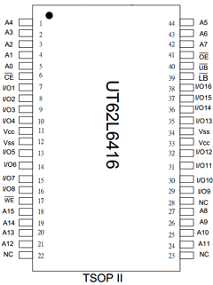 UT62L6416BS-70LL Datasheet PDF Utron Technology Inc