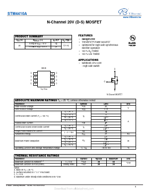 STM4410A Datasheet PDF VBsemi Electronics Co.,Ltd