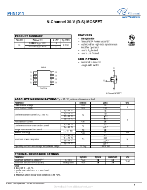 PHN1011 Datasheet PDF VBsemi Electronics Co.,Ltd