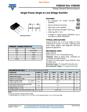 VSIB440-E3/45 Datasheet PDF Vishay Semiconductors