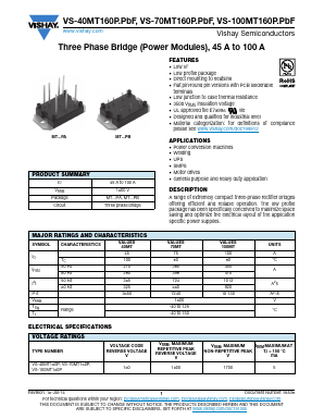 VS-40MT160PBPBF_14 Datasheet PDF Vishay Semiconductors