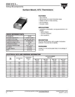 232261534104 Datasheet PDF Vishay Semiconductors
