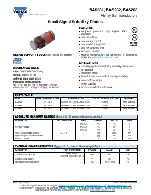 BAS282-GS18 Datasheet PDF Vishay Semiconductors