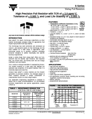 S102J Datasheet PDF Vishay Semiconductors