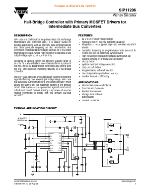SIP11206DQP-T1-E3 Datasheet PDF Vishay Semiconductors