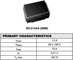 SS210-E3-5BT Datasheet PDF Vishay Semiconductors