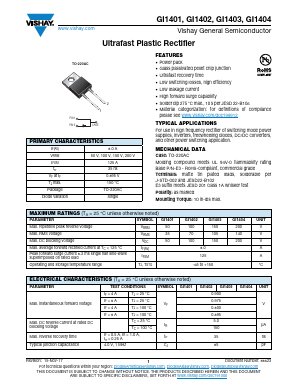 GI1403-E3/45 Datasheet PDF Vishay Semiconductors