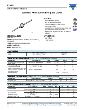 S330D Datasheet PDF Vishay Semiconductors