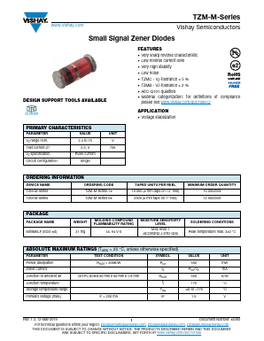 TZMB10-M Datasheet PDF Vishay Semiconductors