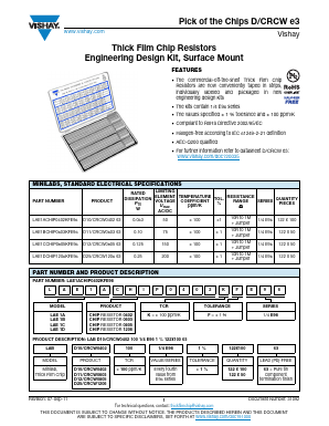 LAE1CCHIP0805KFE96 Datasheet PDF Vishay Semiconductors